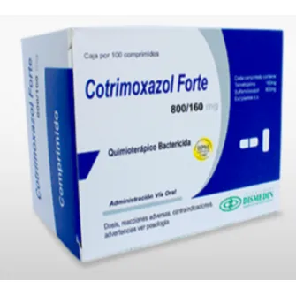 COTRIMOXAZOL FORTE CAJA X 100 COMPRIMIDOS - Ecofarma